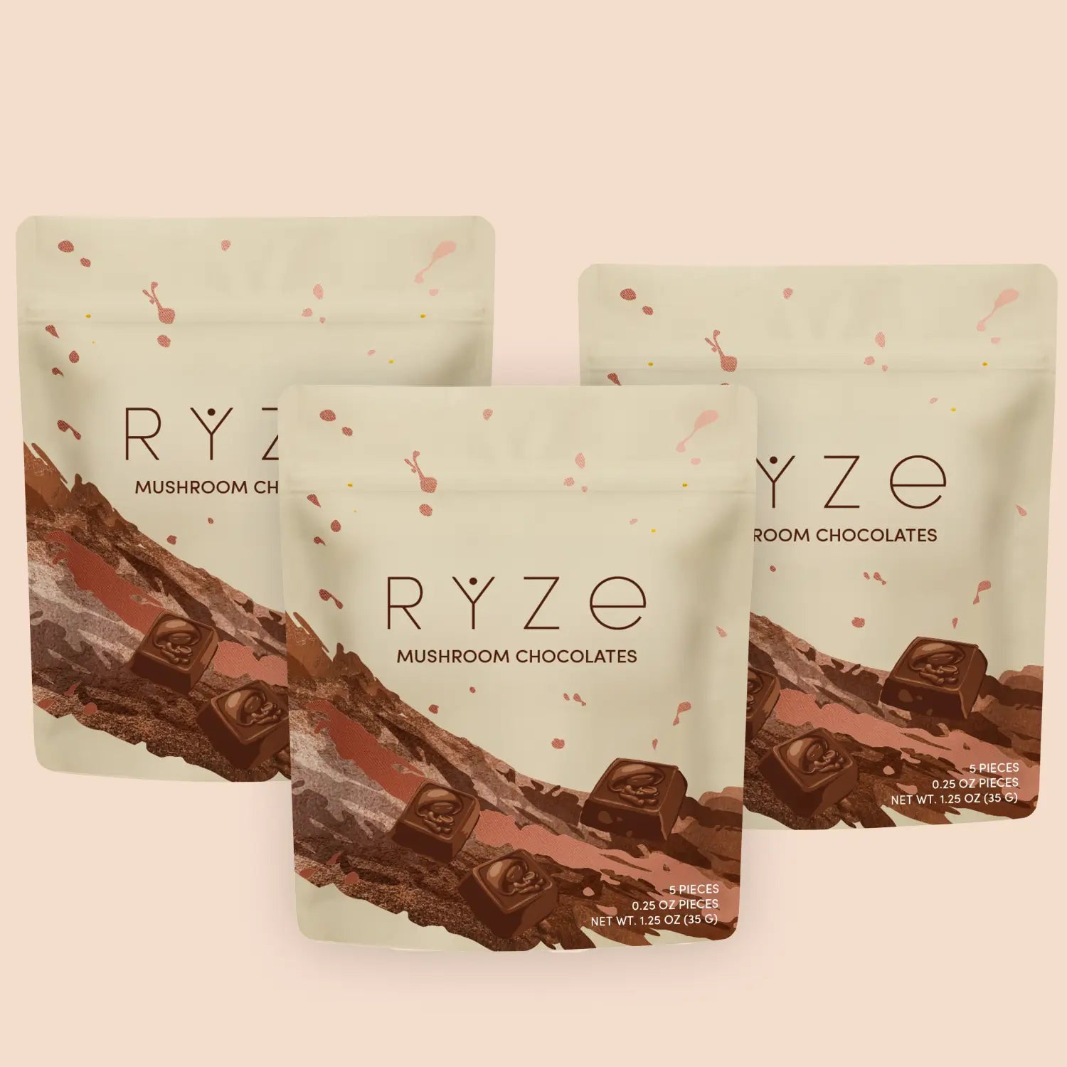 Mushroom Chocolates Rye (15 pieces) - C4UH