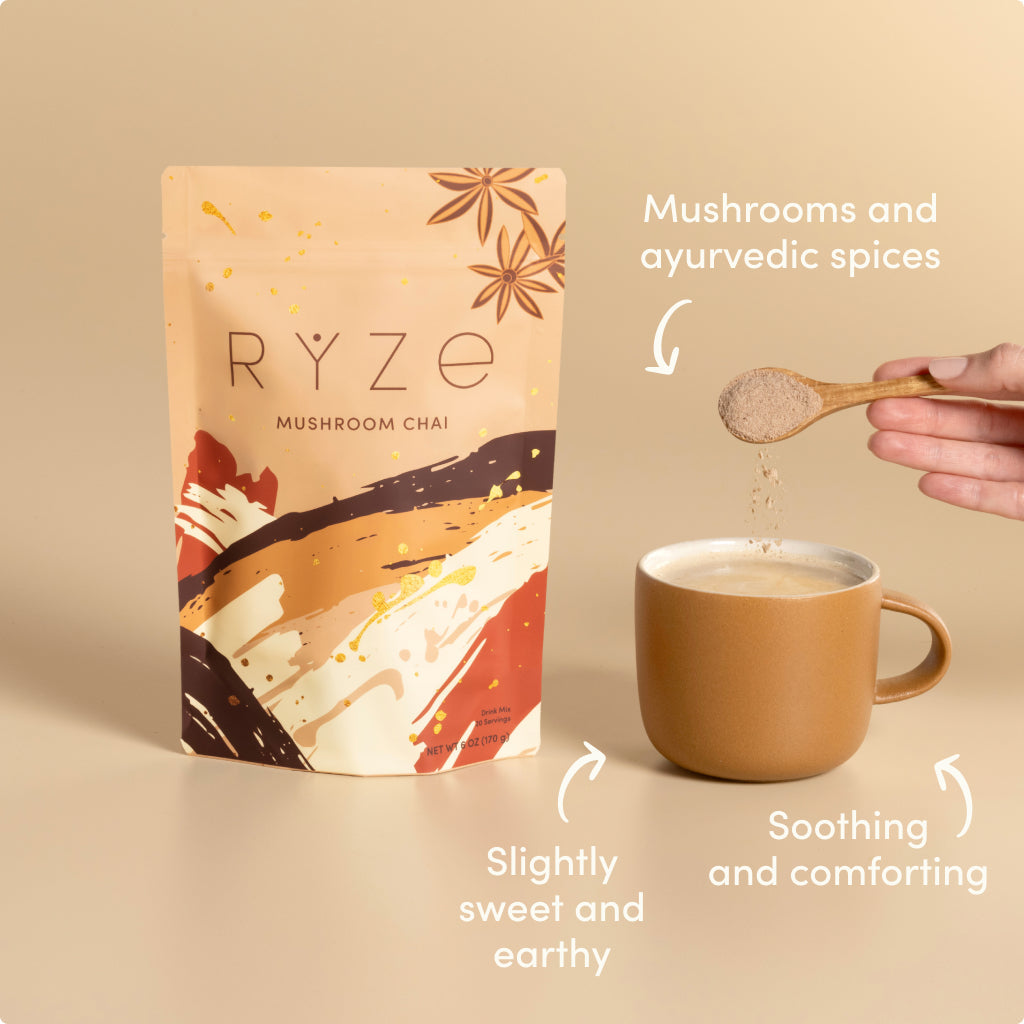 RYZE Mushroom Chai Starter Bag - SZIO