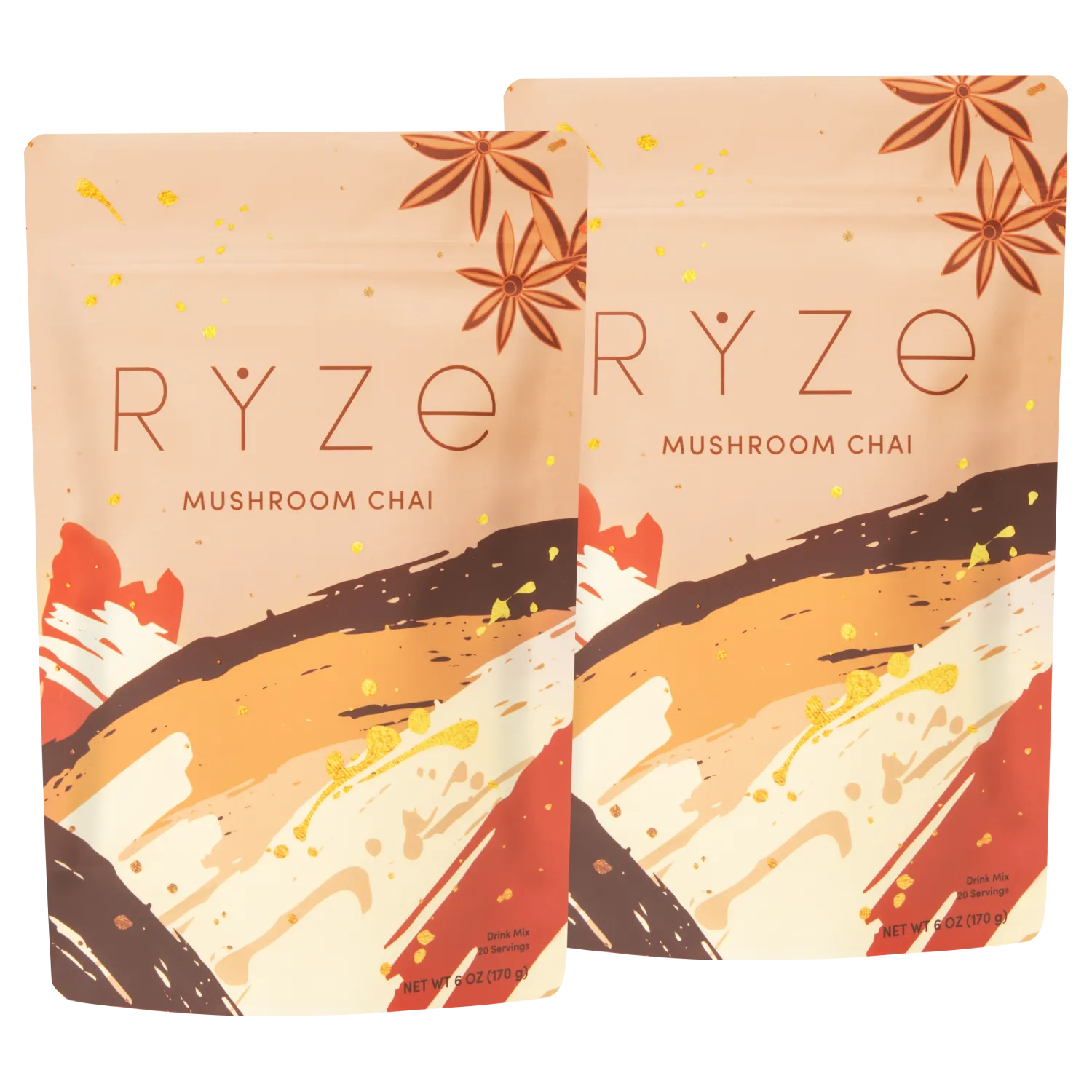 Mushroom Chai Starter Kit: 40 Servings - M0A8