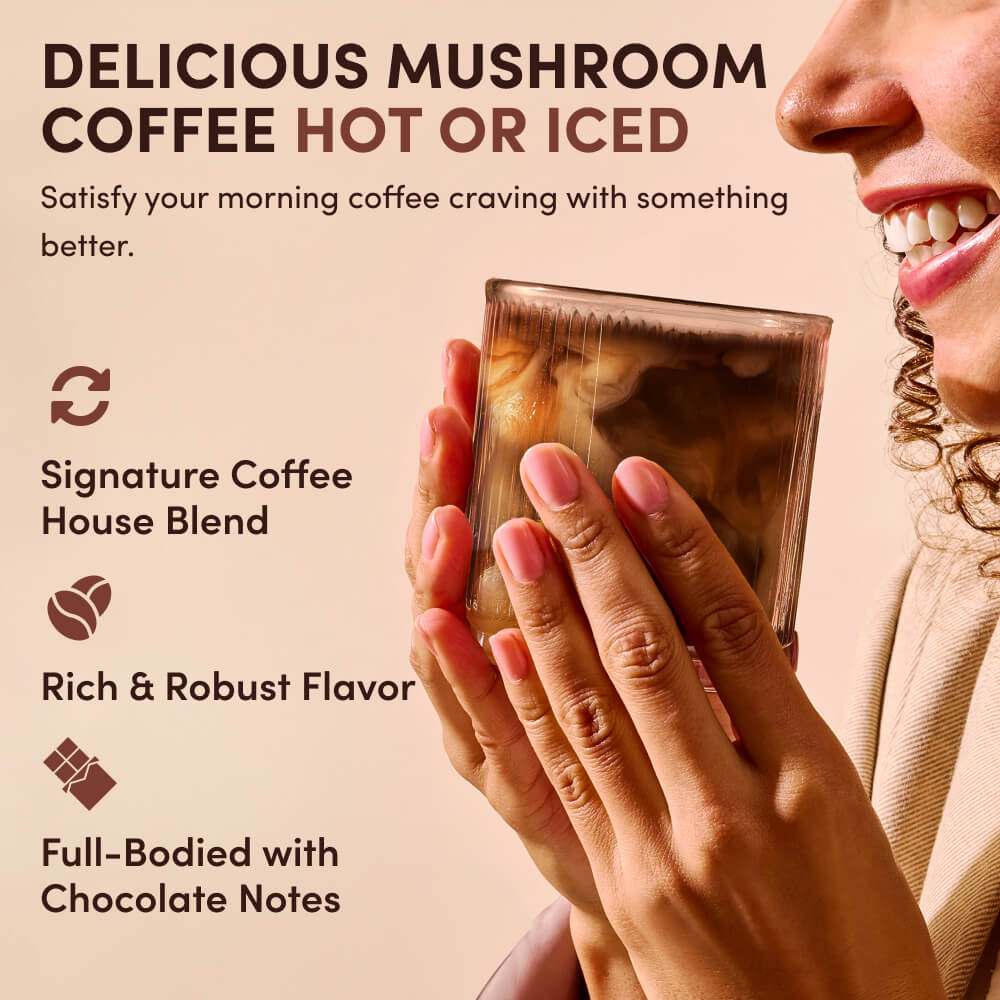 Mushroom Coffee Dark Roast (30 Servings) - RIII