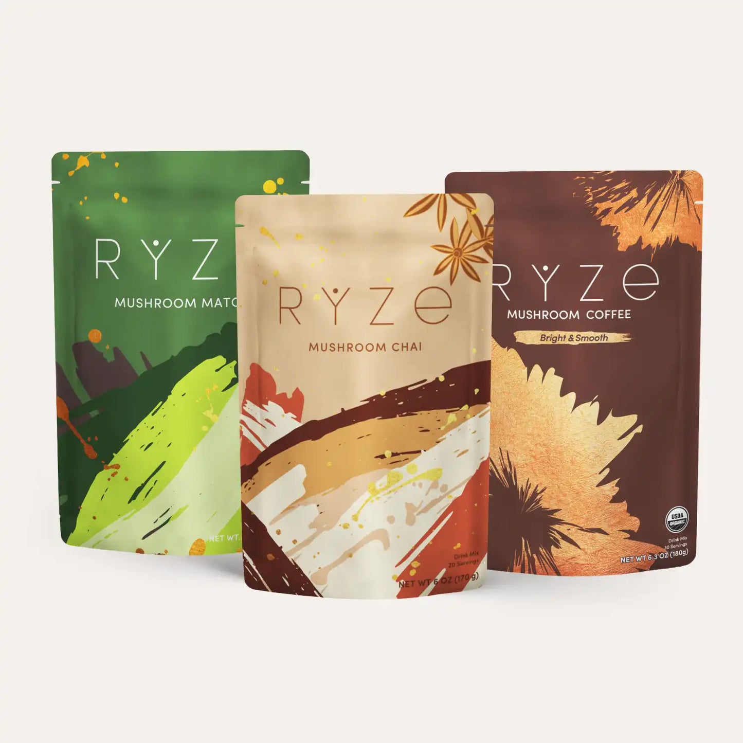 Ultimate Pick-Me-Up Bundle (Chai + Coffee + Matcha) - OO89