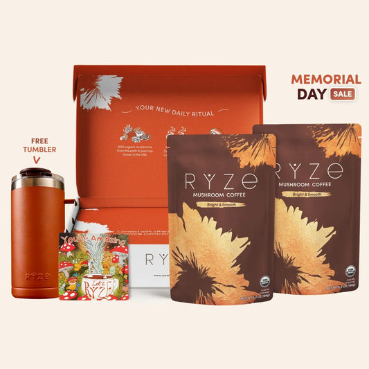 Mushroom Coffee Starter Kit 60 Servings - 2RYU