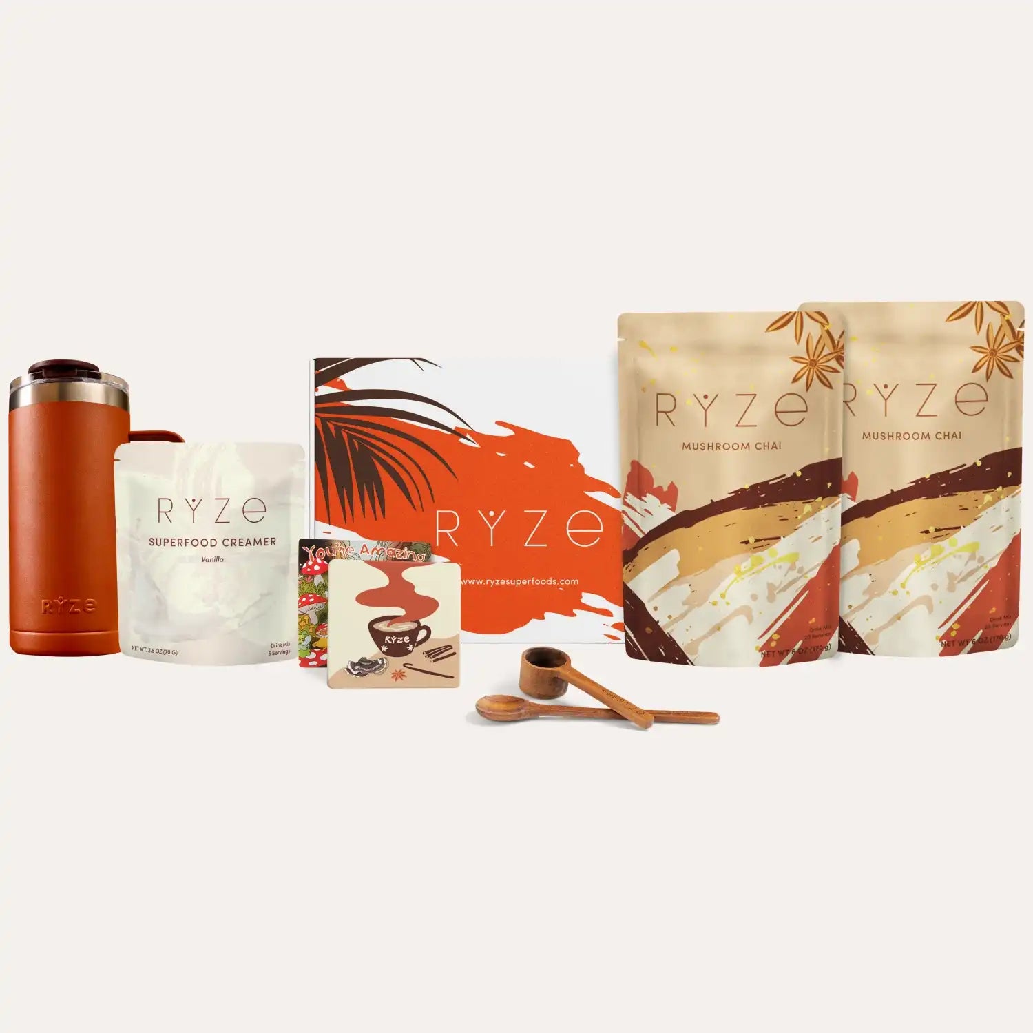 Mushroom Chai Starter Kit (40 Servings) - D3V7