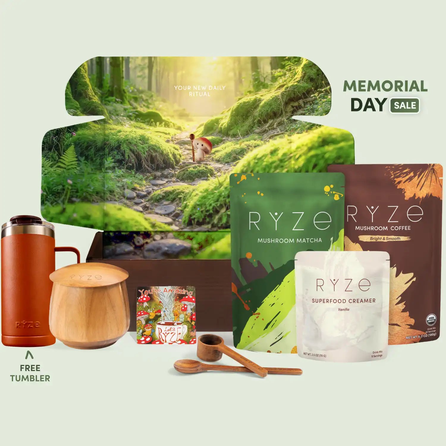 RYZE Ritual Set (Matcha + Coffee) - 71AL