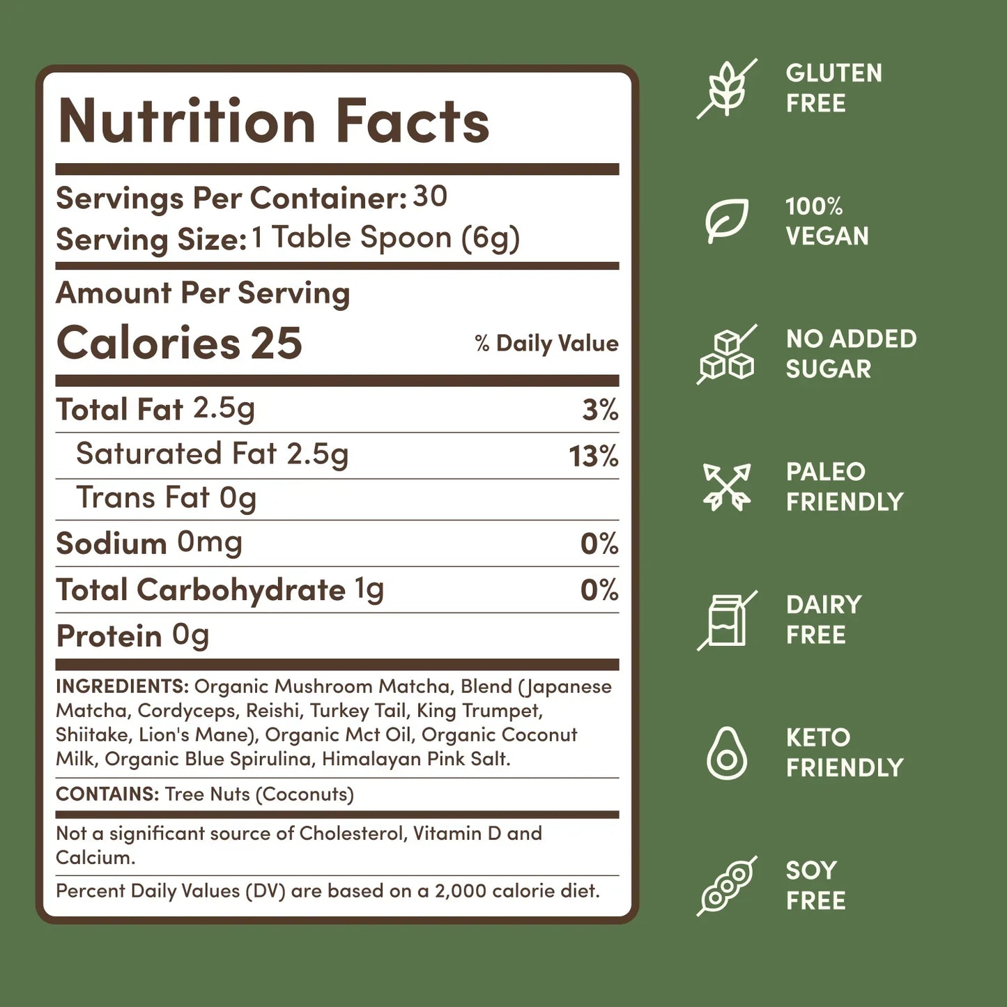 Mushroom Matcha (30 Servings) - CEQT