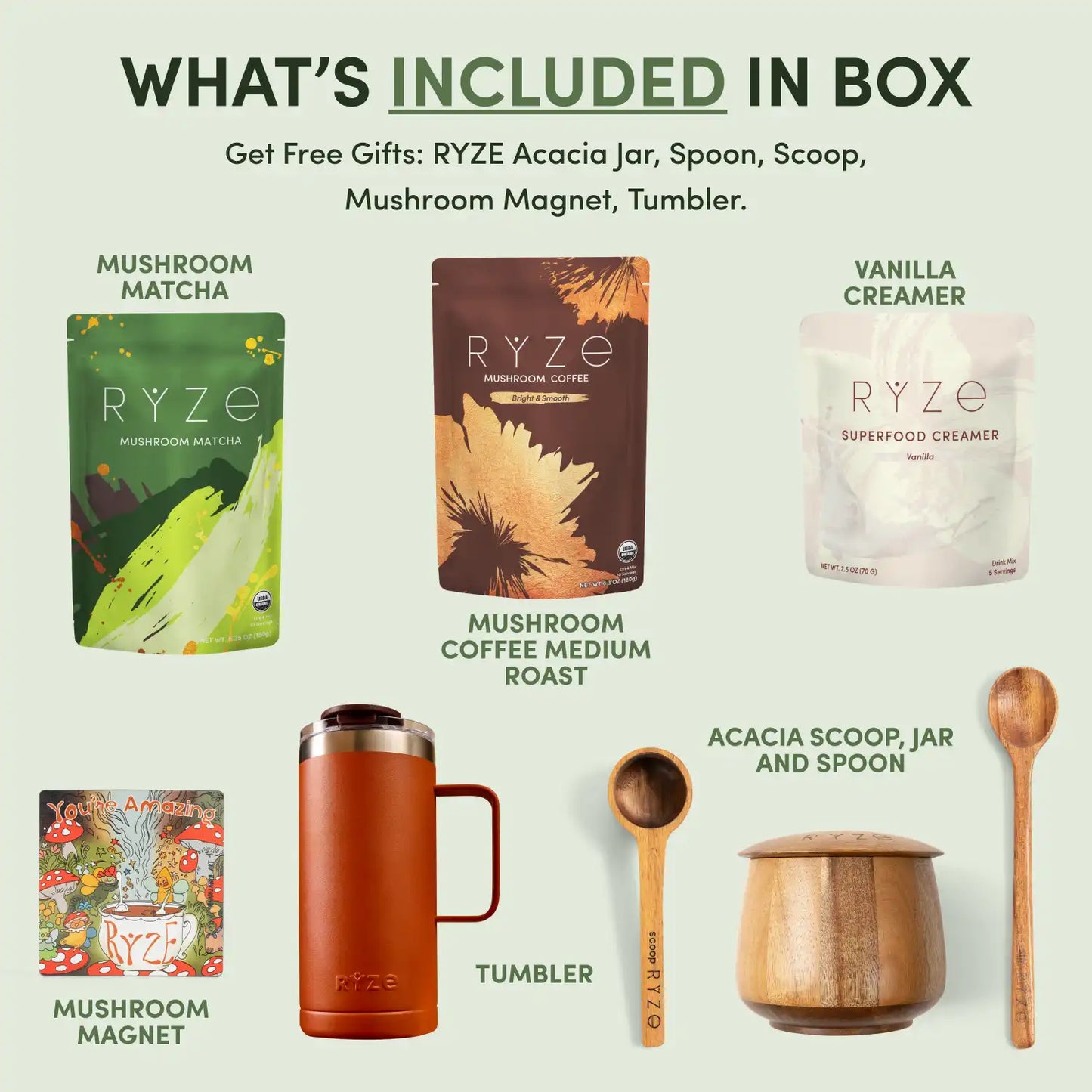 RYZE Ritual Set (Matcha + Coffee) - 71AL