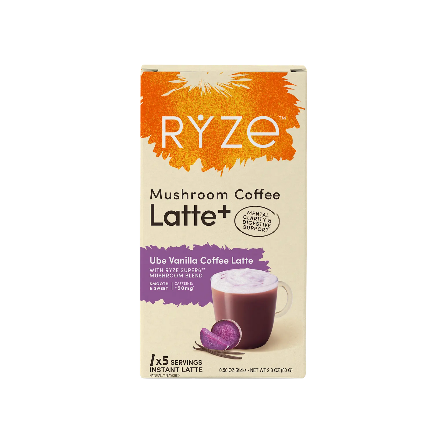 Ube Vanilla Coffee Latte Carton - PM27