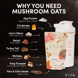 Mushroom Overnight Oats Pack (14 Servings) - F8IZ