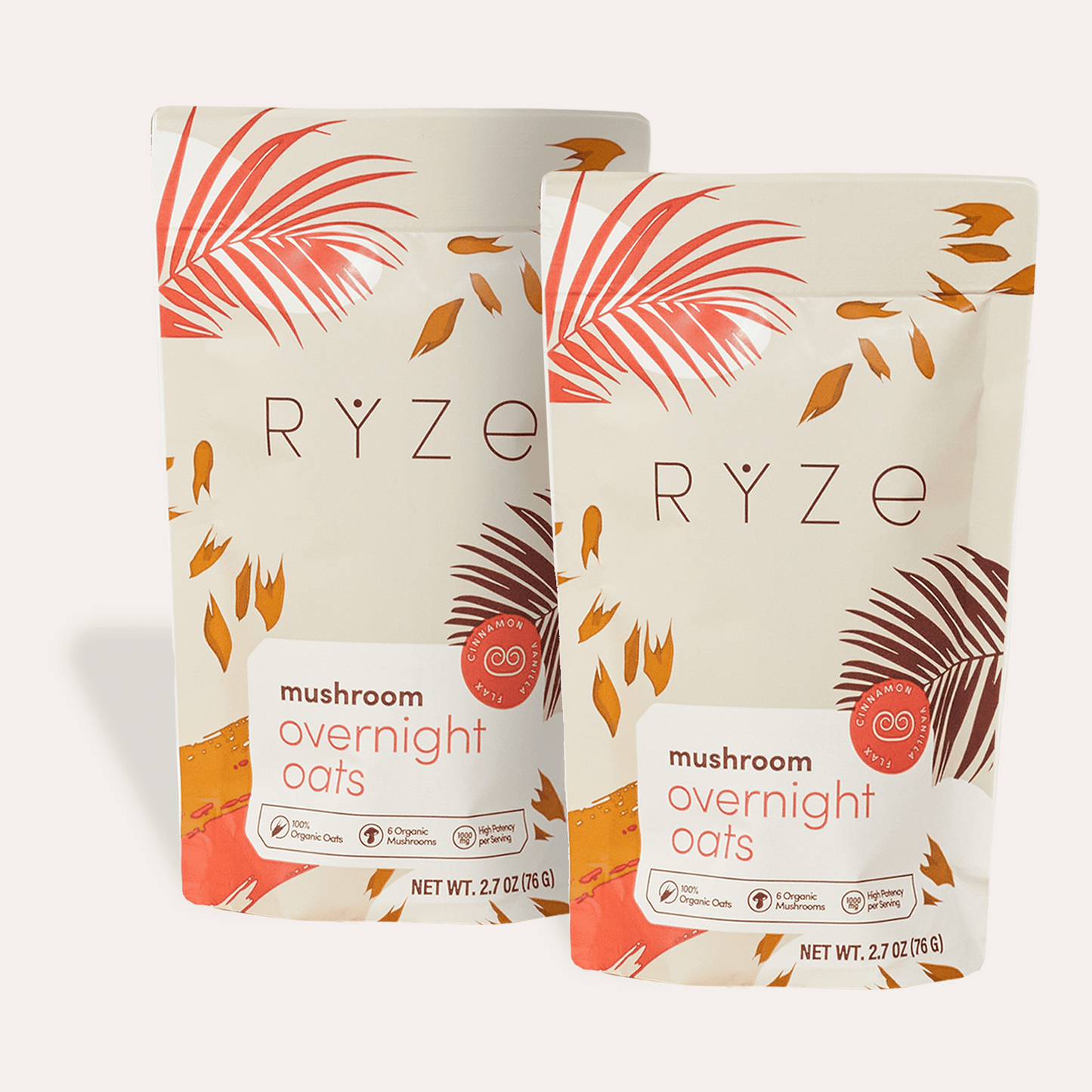 Mushroom Overnight Oats Pack (28 Servings) - WN4Q