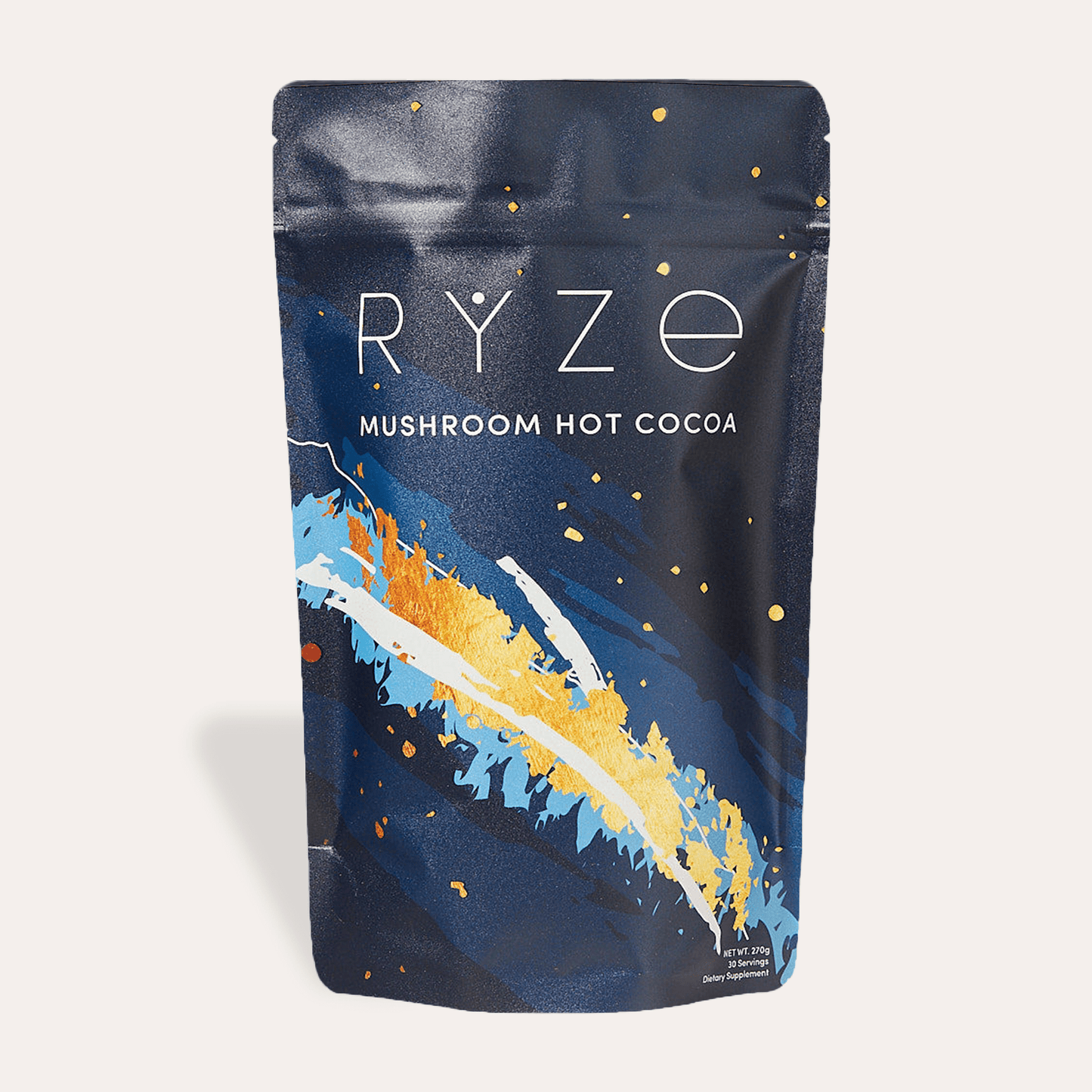 RYZE Hot Cocoa - with 6 Sleep Superfoods to Help Fall Asleep and Stay Asleep - 8LDO